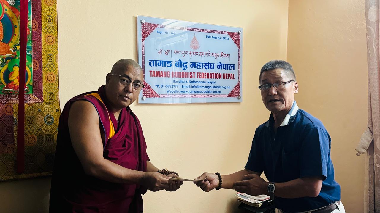 Donation Received from our members and well wishers