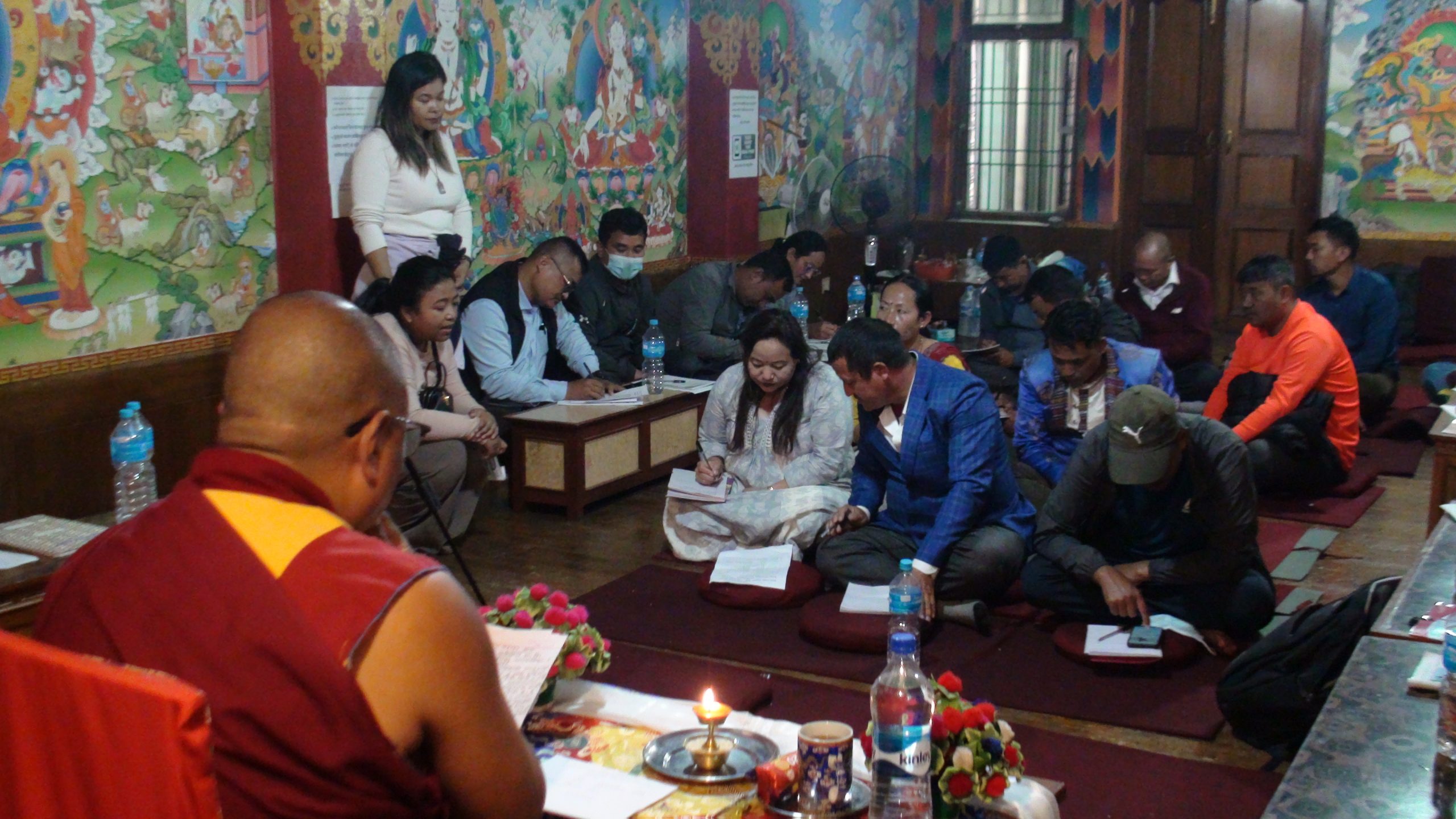 नेपाल तामाङ मातृभाषा सम्भोटा लिपि विकास प्रतिष्ठान द्वारा आयोजना गरिएको शिक्षक परिचयात्मक तथा तामाङ भाषा शिक्षण अनुभव आदानप्रदान सहजीकरण १ दिने कार्यक्रम।